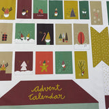 Panel calendario de adviento