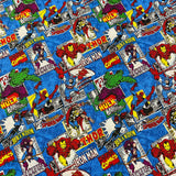 Superheroes patchwork
