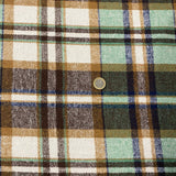 Franela cuadros verdes