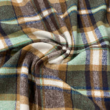 Franela cuadros verdes