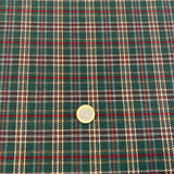 Lana fina cuadros escoceses