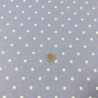 Lino-poliester lunares denim