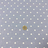 Lino-poliester lunares denim