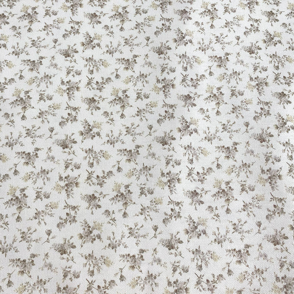 Loneta algodón hojas mini