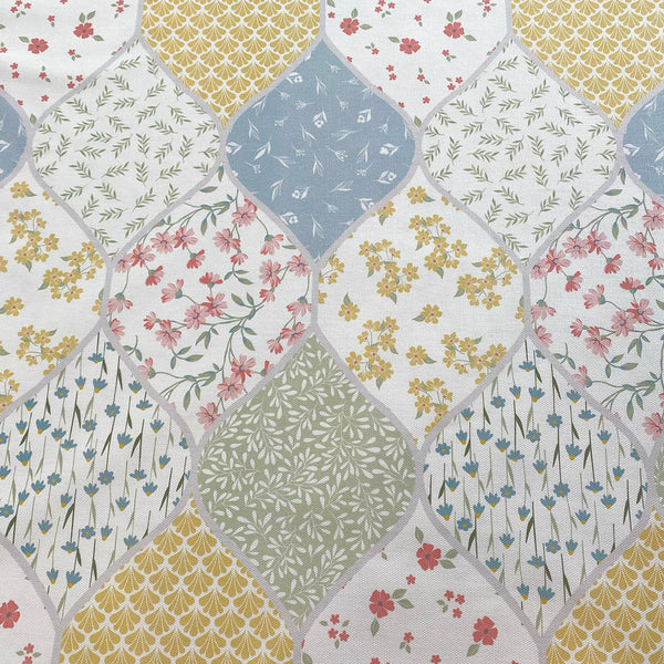 Loneta algodón patchwork