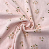 Muselina fondo rosa flores