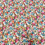 Gasa flores multicolor