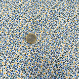 Flores mini amarillo y azul
