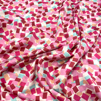 Piel de ángel cuadros fuxia